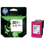 HP n. 301XL CARTUCCIA COLORE (6ml)  (330 COPIE)  ORIGINALE