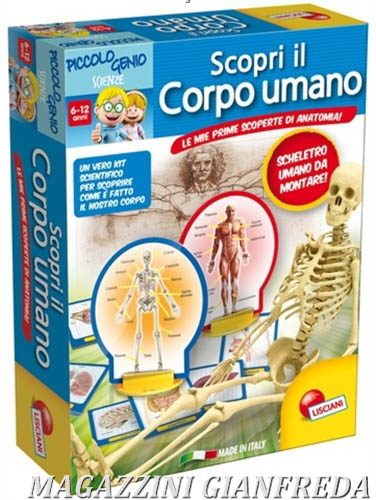 LABORATORIO SCIENTIFICO - I'M A GENIUS "SCOPRI IL CORPO UMANO"