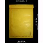 BUSTA IMBOTTITA SACBOLL CON STRIP 717 E CM. 24X32 - FORMATO UTILE CM. 21X26