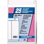 BUSTE A SACCO BIANCHE 80 GR. CM. 23X33 CON STRIP (25 PZ)