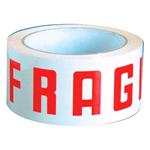 NASTRO ADESIVO 50x66mt "FRAGILE" IN POLIPROPILENE