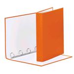 RACCOGLITORE MEETING A4 ARANCIO 4 ANELLI CM. 3 DORSO CM. 4,3