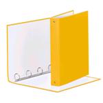 RACCOGLITORE MEETING A4 GIALLO 4 ANELLI CM. 2,5 DORSO CM. 3,8