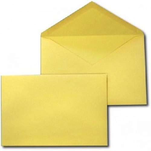 BUSTE PER CORRISPONDENZA 80 GR. CM. 12X18 GIALLO POSTALE (500 PZ)