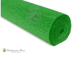 CARTA CRESPA GR. 180 ROTOLO CM. 50X250 VERDE BANDIERA