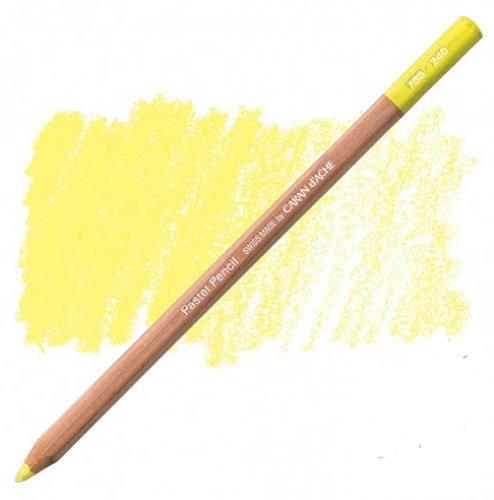 PASTELLO CARAN D'ACHE EFFETTO GESSO "PASTEL PENCIL" COL. GIALLO LIMONE