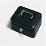 CASSETTA METALLO NERO 20X16X9 CM