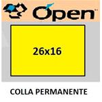 ROTOLO PREZZATRICE 26X16 GIALLO PERM. RETTANGOLARE