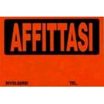 CARTELLI AFFITTASI FLUO PZ.25