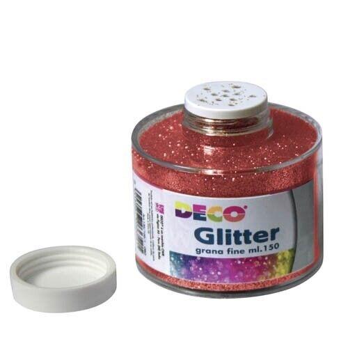 PORPORINA GLITTER FLACONE 150 ML ROSSO