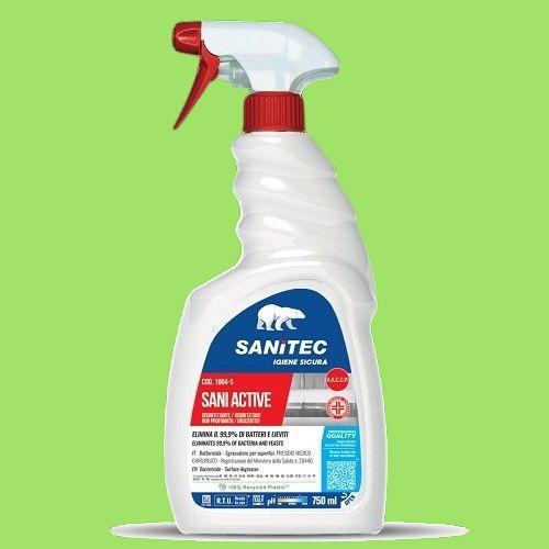 SANITEC SGRASSATORE UNIVERSALE BATTERICIDA SANI-ACTIVE 1804