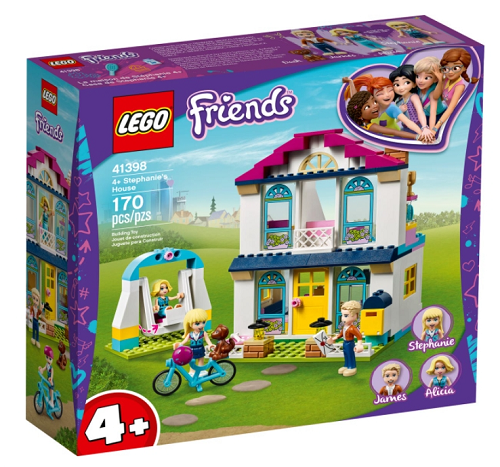 MATTONCINI LEGO® FRIENDS "LA CASA DI STEPHANIE" - 170 PZ (4+)