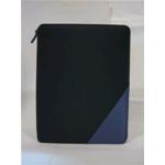 PORTABLOCCO "DYNAMIC" CON ZIP IN TELA BLU