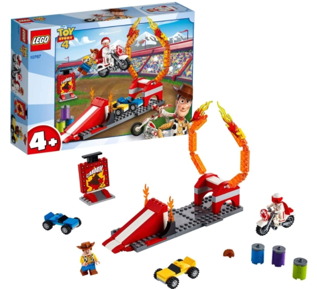 MATTONCINI LEGO® DISNEY™ TOY STORY 4 "LE ACROBAZIE DI DUKE CABOOM" - 120 PZ (4+)