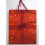 BORSE METAL CON NASTRO F.TO 26X32,4X12,7 ROSSO
