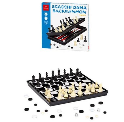 SCACCHI/DAMA/BACKGAMMON MAGNETICI