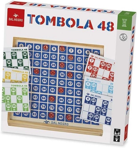 TOMBOLA IN LEGNO 48 CARTELLE