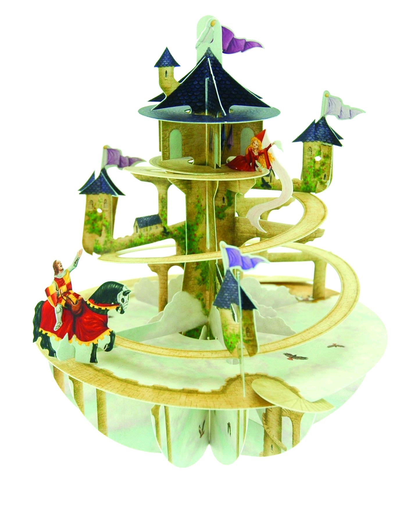 BIGLIETTO AUGURI POPUP PIROUETTES