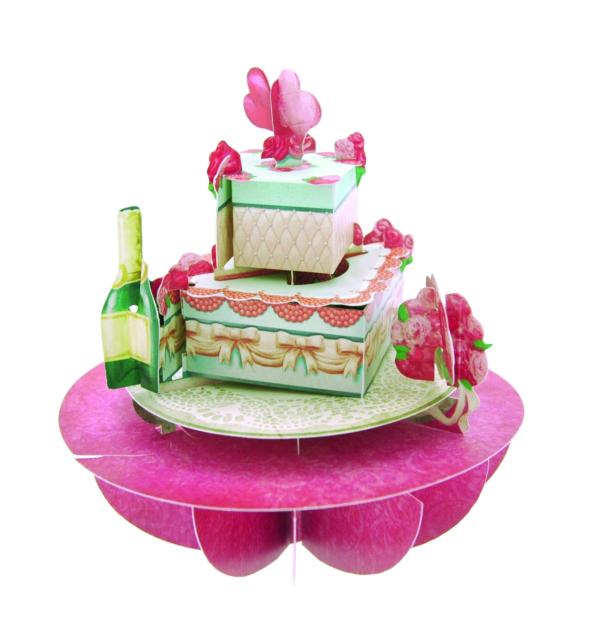 BIGLIETTO AUGURI POPUP PIROUETTES