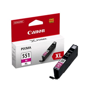 CARTUCCIA CANON  MAGENTA CLI-551XLM (11 ml) ORIGINALE