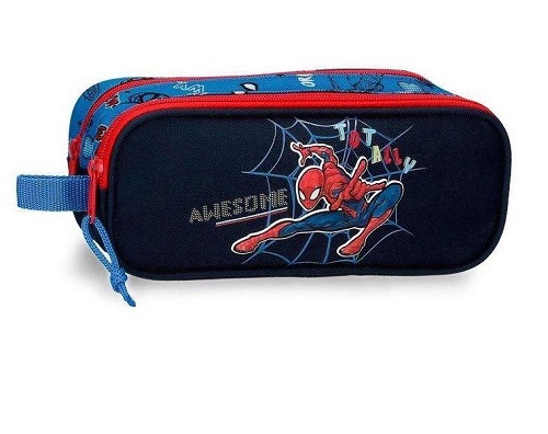 JOUMMABAGS - BUSTINA 2 ZIP SPIDERMAN TOTALLY AWESOME 4914221