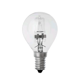 LAMPADA ALOGENA RISPARMIO MICRO GLOBO CHIARA E14 4
