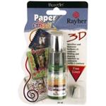 PASTA A RILIEVO PAPER EFFECTS 3D VERDE PERM. FLACONE 29ML