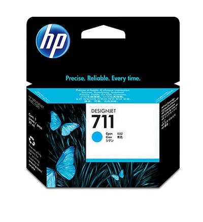 CARTUCCIA HP CIANO  N. 711 (29ML) ORIGINALE