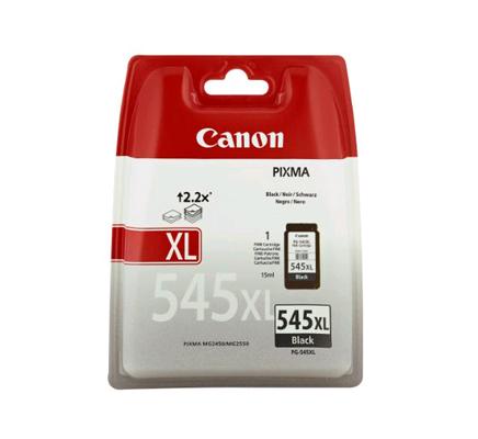 CARTUCCIA CANON NERO  PG-545XL HC  15ML  (400  COPIE) ORIGINALE