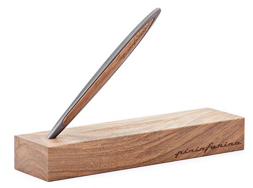 STRUMENTO DI SCRITTURA CON PUNTA IN ETHERGRAF, MOD. "PININFARINA CAMBIANO" COL. NERO OPACO