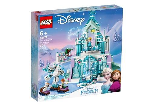 MATTONCINI LEGO® DISNEY™ "IL MAGICO CASTELLO DI GHIACCIO DI ELSA" - 701 PZ (6+)