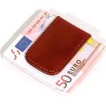 PORTA BANCONOTE LUXURY PELLE COGNAC