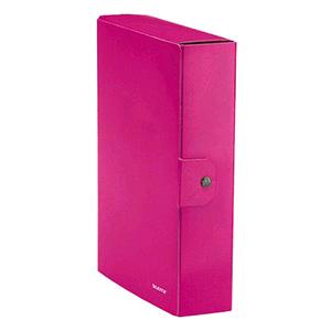 PORTAPROGETTI C/BOTTONE WOW  - 8 cm - VIOLA - 39670062