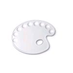 TAVOLOZZA PLASTICA CM. 27x36 OVALE