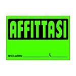 CARTELLO CM. 23x32 AFFITTASI
