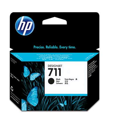 CARTUCCIA HP NERO  N. 711   (80ML) ORIGINALE