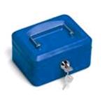 CASSETTA METALLO BLU 15X11X8 CM