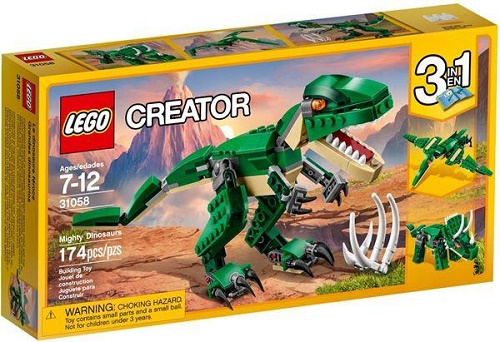 MATTONCINI LEGO® CREATOR - "DINOSAURO" - 174 PZ (7-12)