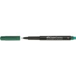 PENNARELLO FABER CASTELL MULTIMARK 1513 PERMANENTE PUNTA F 0,6 mm VERDE