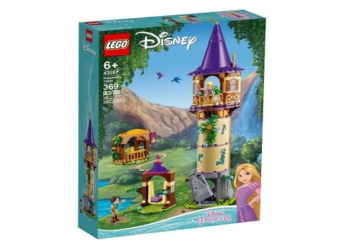 MATTONCINI LEGO® DISNEY™ "LA TORRE DI RAPUNZEL" - 369 PZ (6+)