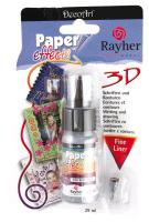 PASTA A RILIEVO PAPER EFFECTS 3D ARGENTO FLACONE 29ML