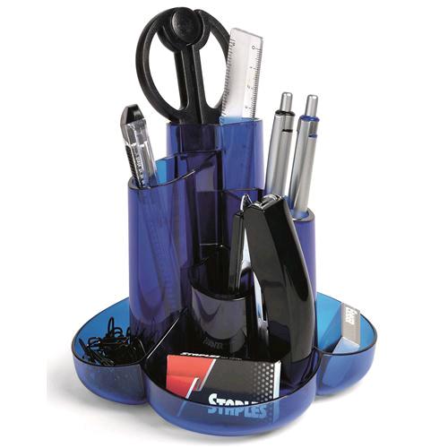 DESK SET ABS BLU C/ACCESSORI