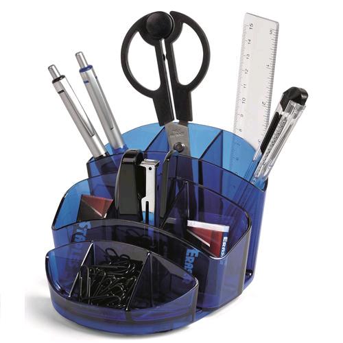 DESK SET ABS BLU C/ACCESSORI