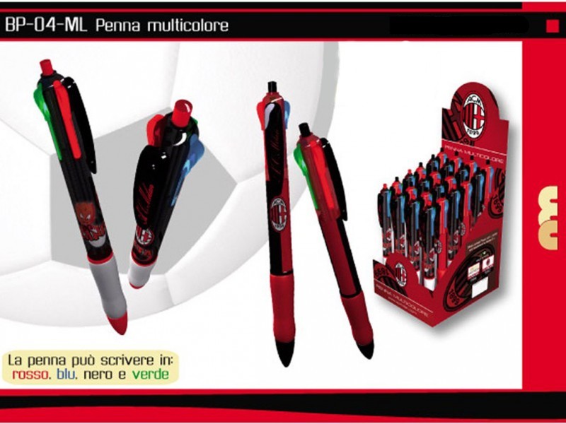 PENNA 4 COLORI A.C. MILAN