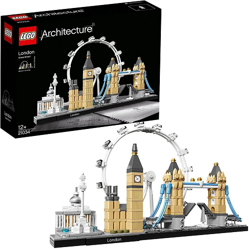MATTONCINI LEGO ARCHITECTURE  "LONDRA" 468 PZ