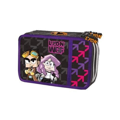 ASTUCCIO 3 ZIP LYON GAMER + ANNA