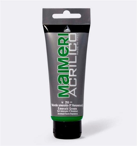 MAIMERI ACRILICO TUBETTO 75 ml. VERDE SMERALDO M0916356