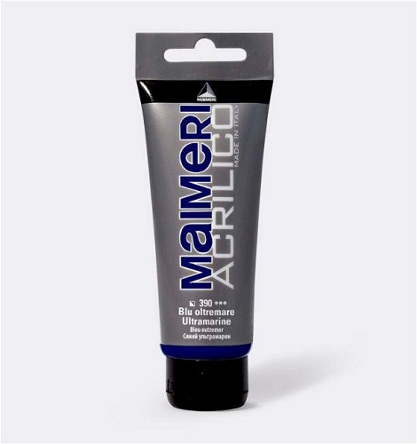 MAIMERI ACRILICO TUBETTO 75 ml. BLU OLTREMARE M0916390