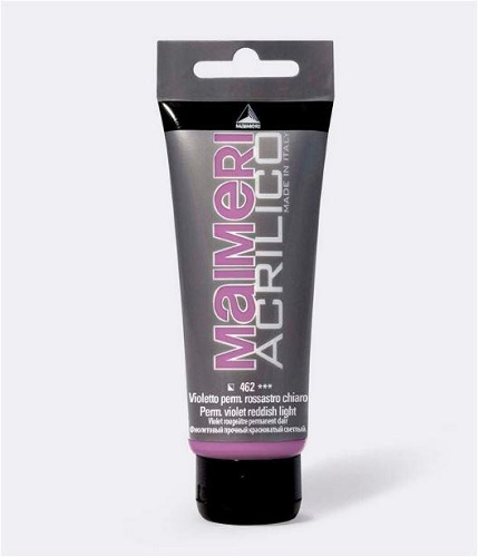 MAIMERI ACRILICO TUBETTO 75 ml. VIOLETTO PERMANENTE ROSSASTRO CHIARO M0916462