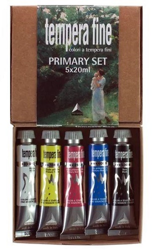 MAIMERI TEMPERA FINE 20 ml  Primary set